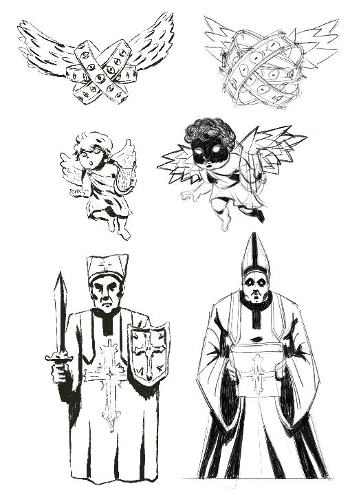 Enemies – sketches